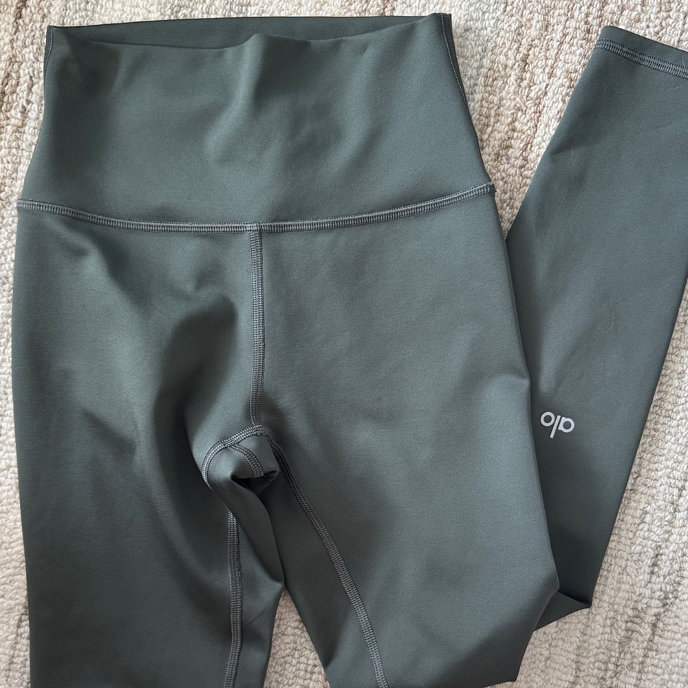 ALO Yoga High-Waist Leggings - Charcoal